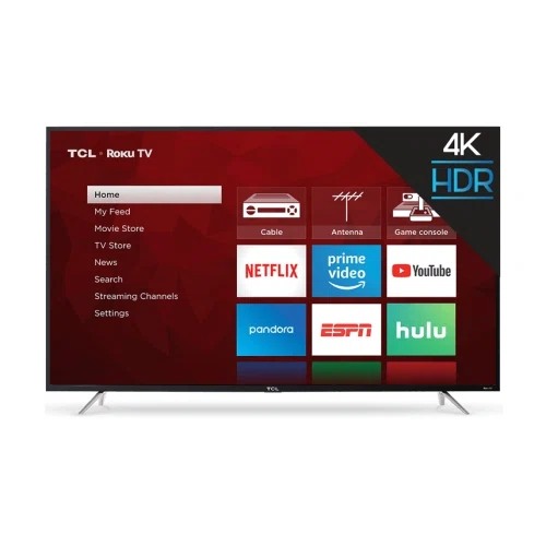 TCL CLASS 4-SERIES 4K UHD HDR ROKU SMART TV