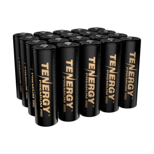 Tenergy Premium PRO Rechargeable AA Batteries High Capacity Low Self-Discharge 2800mAh NiMH AA Battery