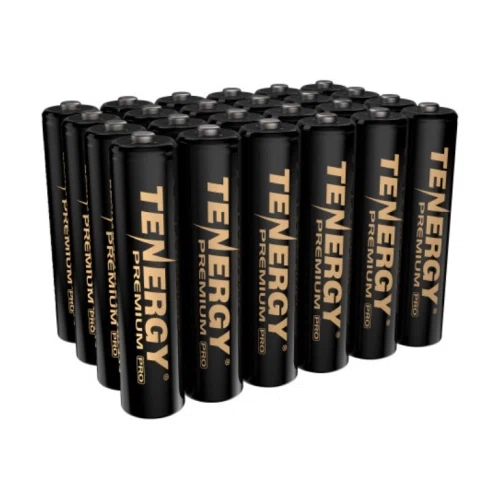 Tenergy Premium PRO Rechargeable AAA Batteries High Capacity Low Self-Discharge 1100mAh NiMH AAA Battery