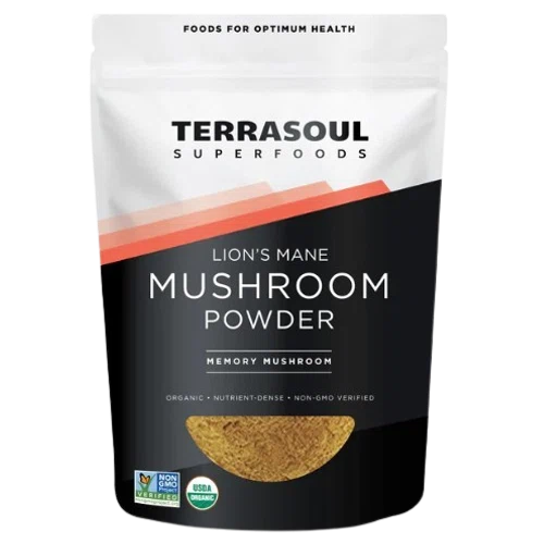 Terrasoul Superfoods Lion's Mane Mushroom 4:1 Extract Powder