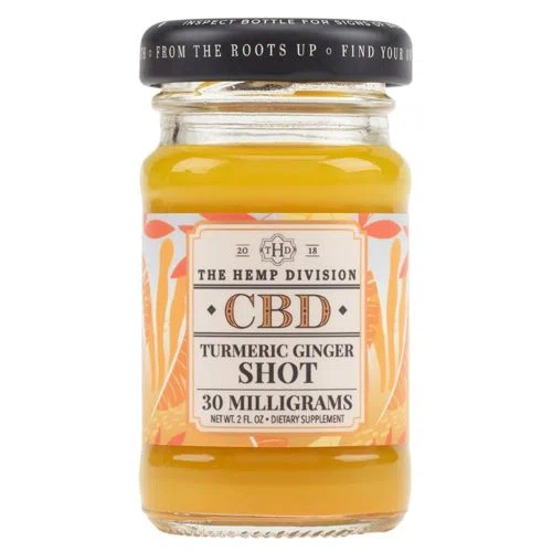 The Hemp Division Turmeric Ginger Shot