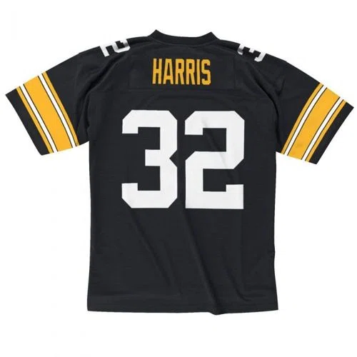 The Steelers Pro Franco Harris #32 Men's Mitchell & Ness Limited/Replica Jersey