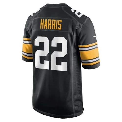 The Steelers Pro Najee Harris #22 Men's Nike Replica Throwback Jersey