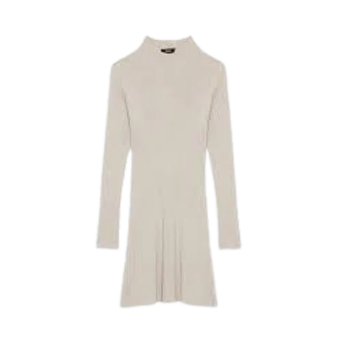 Theory Moving Rib Dress in Empire Wool