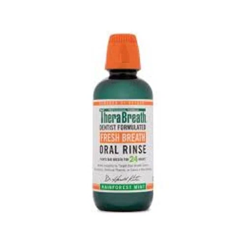TheraBreath Fresh Breath Oral Rinse Rainforest Mint