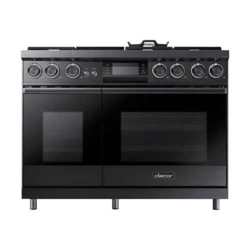 Dacor 48 inch Dual-Fuel Steam Range with Griddle