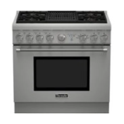 Thermador Dual Fuel Freestanding Range 36'' Pro Harmony Standard Depth