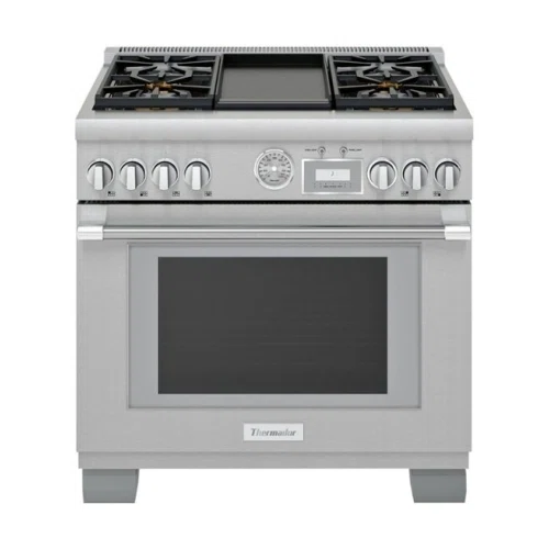 Thermador Gas Professional Range 36'' Pro Grand Commercial Depth