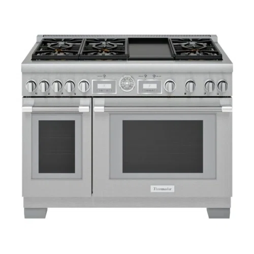 Thermador Gas Professional Range 48'' Pro Grand Commercial Depth