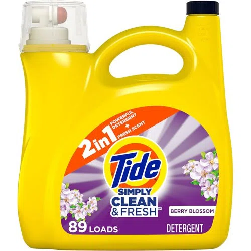 Tide Simply Clean and Fresh Liquid Laundry Detergent Berry Blossom