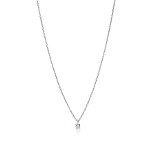 Tiffany & Co. Tiffany Solitaire Diamond Pendant