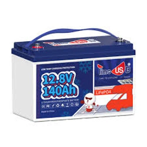 Timeusbpower 12V Lithium Ion Battery 140Ah with Low-Temp Protection