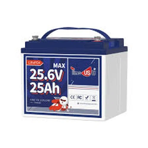 Timeusbpower 24V 25Ah LiFePO4 Deep Cycle Lithium Battery