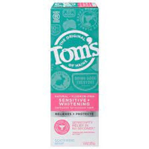 Tom's of Maine Sensitive + Whitening Fluoride Free Toothpaste