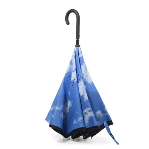 Totes InBrella Reverse Close Stick Umbrella