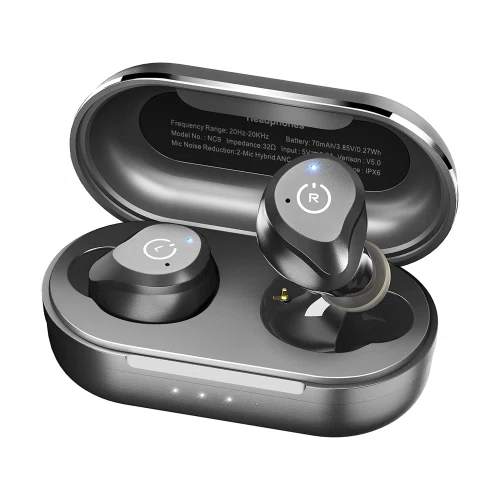TOZO NC9 Hybrid Active Noise Cancelling Wireless Earbuds