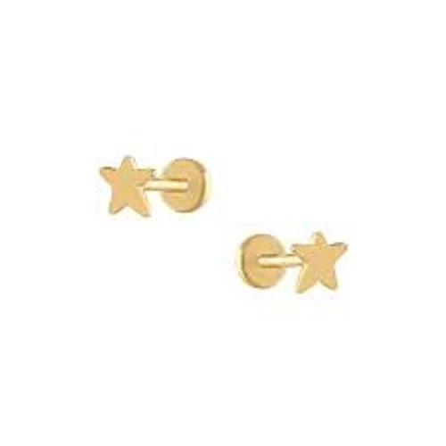Trendolla Gold Star Tragus Sleeper Earrings
