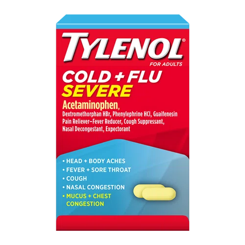 Tylenol Cold + Flu Severe Medicine