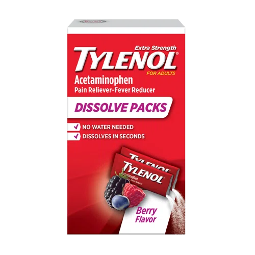 Tylenol Extra Strength Dissolve Packs