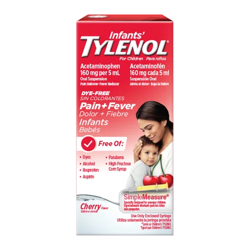 Tylenol Infants' Dye Free Suspension
