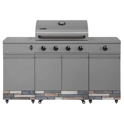 TYTUS Fresno Series Gunmetal Gray Island Grill