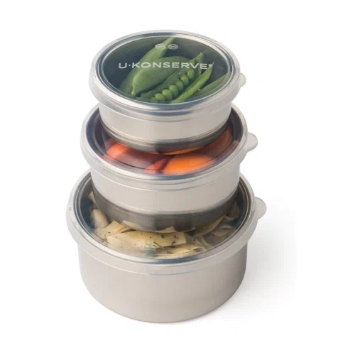 U-Konserve Round Nesting Trio Containers (Set of 3)