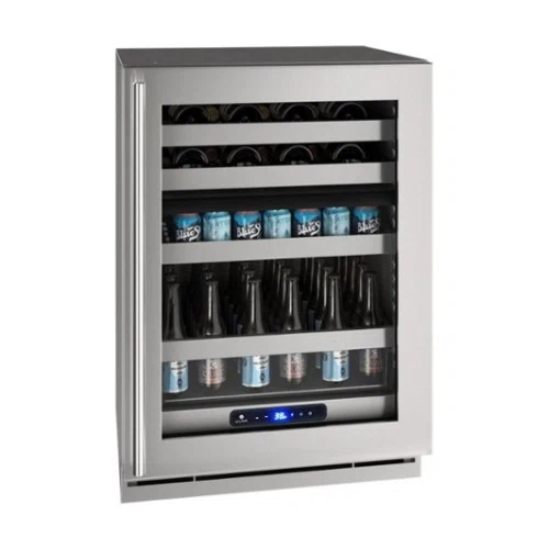 U-Line 5 Class HBD524 Dual-Zone Beverage Center