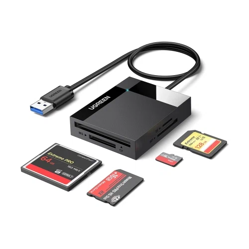 Ugreen 4-in-1 USB 3.0 SD/TF Card Reader