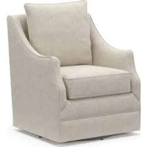 Value City Furniture Mara Accent Boucle Swivel Chair