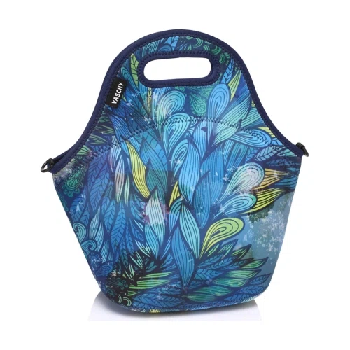 Vaschy Neoprene Insulated Lunch Bag Tote