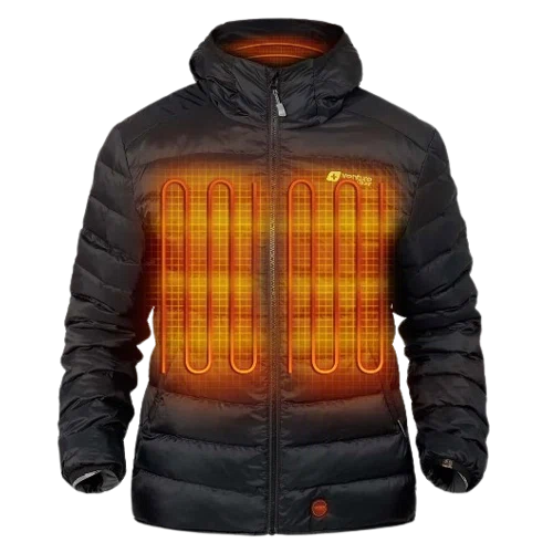 Venture Heat Men's MAX 26W Heated Down Jacket with HeatSync