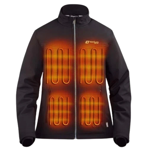 Venture Heat Women's 16W Heated Softshell Jacket with HeatSync