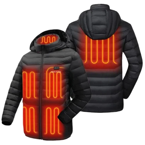 Venustas Heated Jacket for Unisex with Dual Control Button 7.4V