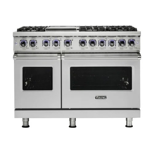 Viking  7.3 Cu. Ft. Self-Cleaning Freestanding Double Oven Dual Fuel LP Gas Convection Range