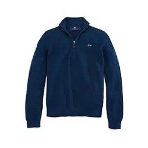 Vineyard Vines Boys' Classic Quarter-Zip Sweater