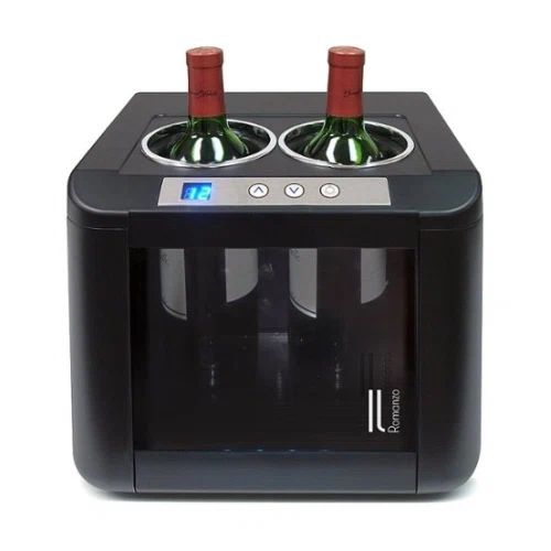 Vinotemp 2-Bottle Thermoelectric Open Wine Cooler