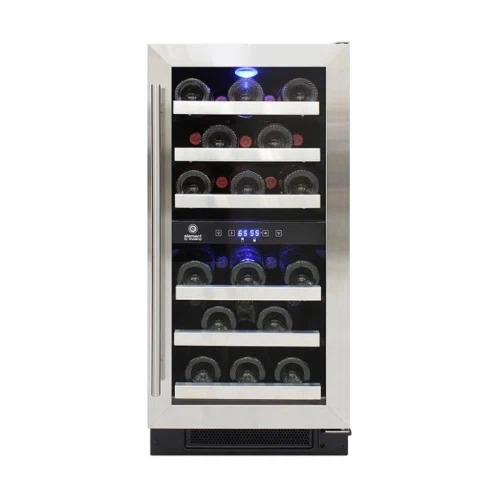 Vinotemp 28-Bottle Dual-Zone Wine Cooler