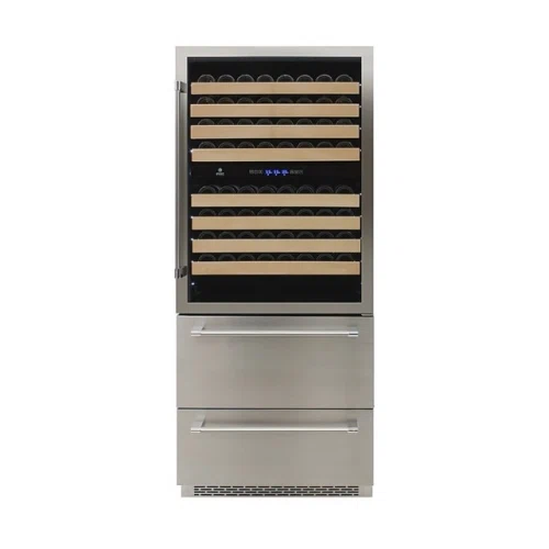 Vinotemp EL-BWC30TB-S Wine Cooler & Drawer