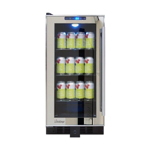 Vinotemp VT-BC32TSSM-L Mirrored Trim Beverage Cooler