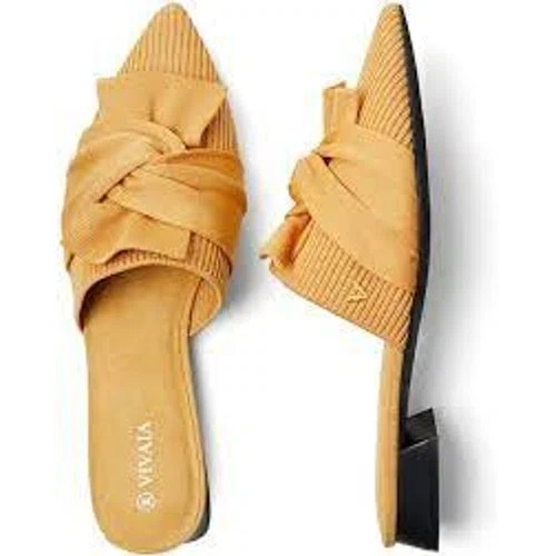 Vivaia Pointed-Toe Knot Sandals Yaffa