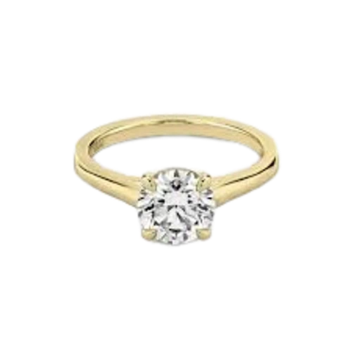 VRAI The Cathedral Round Brilliant Engagement Ring