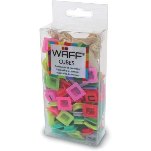 WAFF Cubes Glitter Alphabet