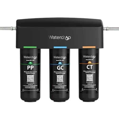 WaterDrop TSA 3-Stage Under Counter Direct Connect Filtration System
