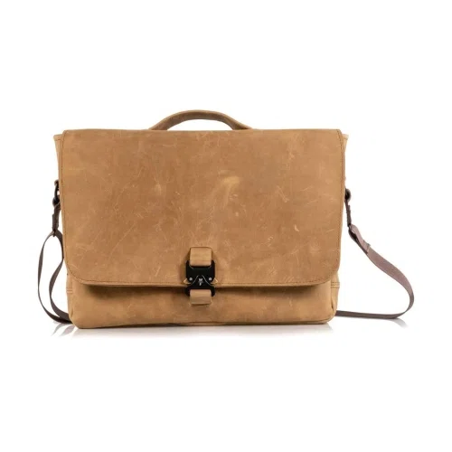 WaterField Executive Leather Messenger Bag