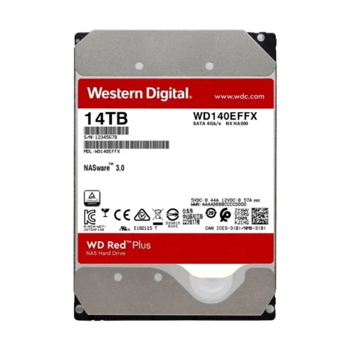 Western Digital Red Plus NAS Hard Drive 3.5