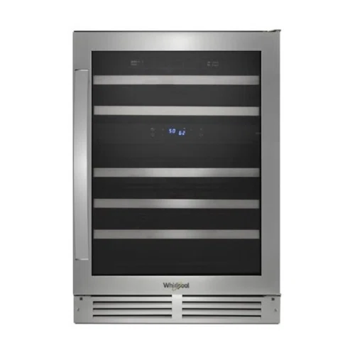 Whirlpool 24-inch Wide Undercounter Wine Center with 46-Bottle Wine Storage