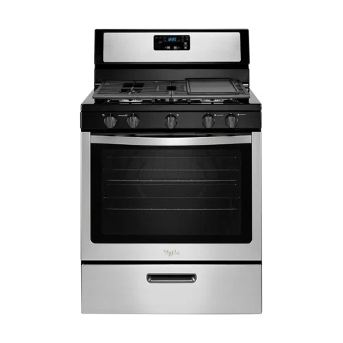 Whirlpool 5.1 Cu. Ft. Freestanding 5-Burner Gas Stove