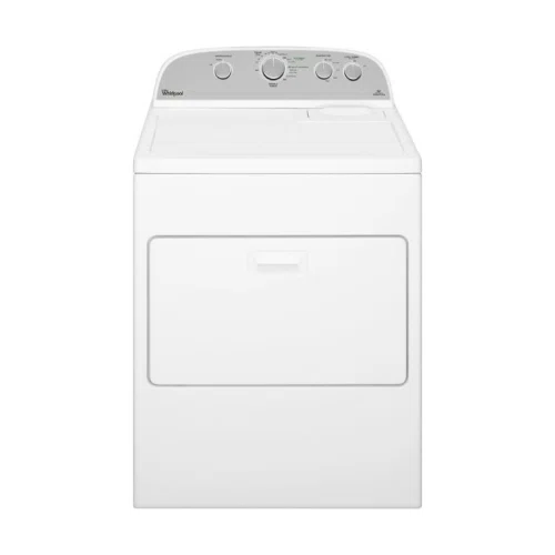 Whirlpool 4.3 Cu. Ft. Stackable Electric Dryer with Steam and