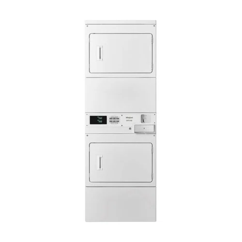 Whirlpool Commercial Electric Stack Dryer, Coin-Drop Equipped