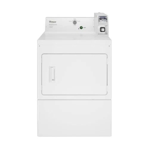 Whirlpool Commercial Gas Super-Capacity Dryer, Coin-Slide and Coin-Box